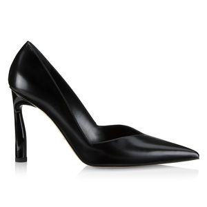 Paul Andrew Razor 95MM Leather Pumps, Size 11